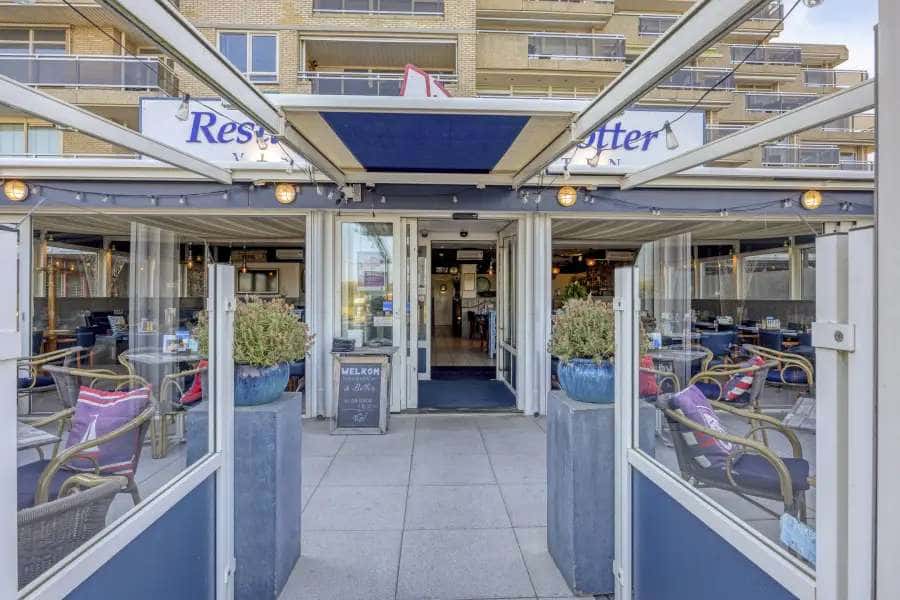 Goedlopend visrestaurant aan de boulevard van Noordwijk