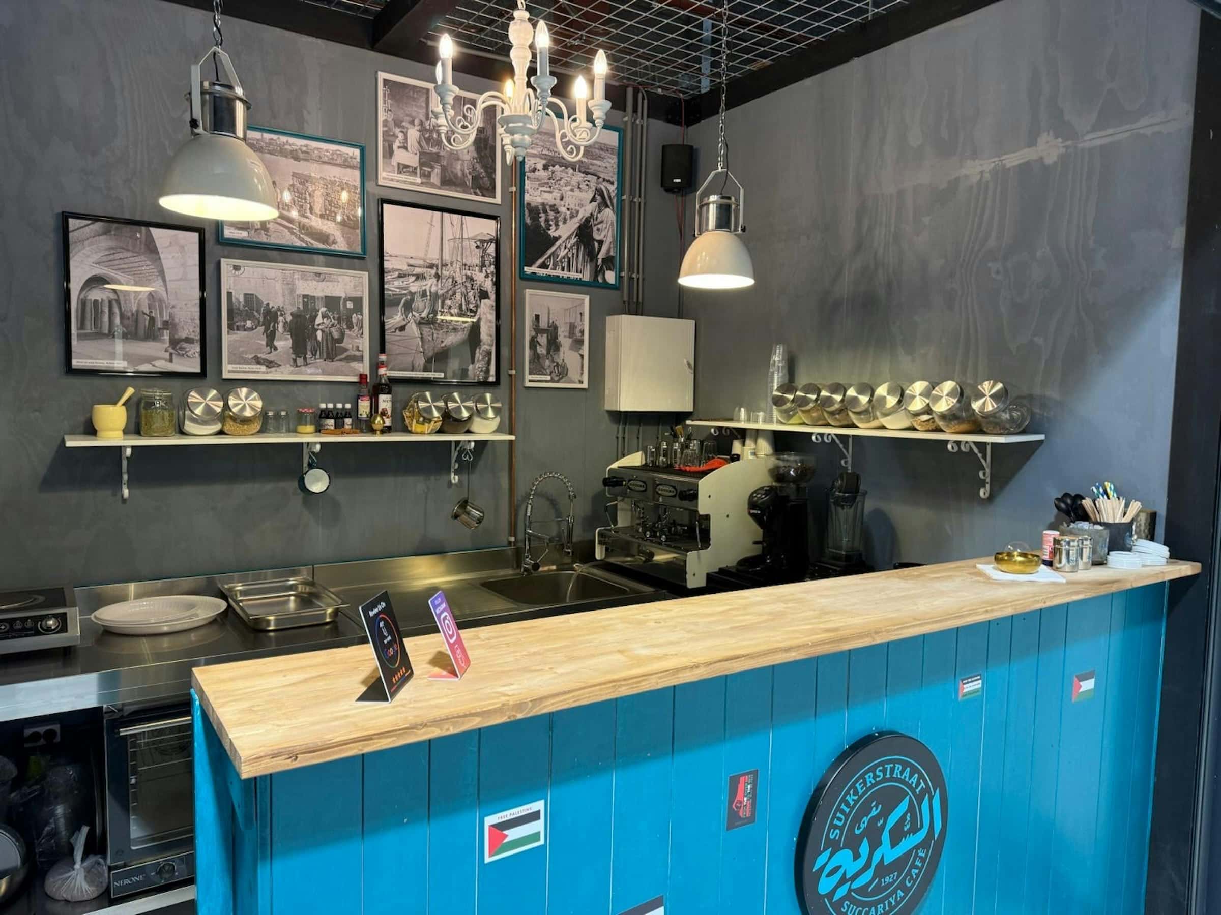 Cafe in de Beverwijkse Bazaar