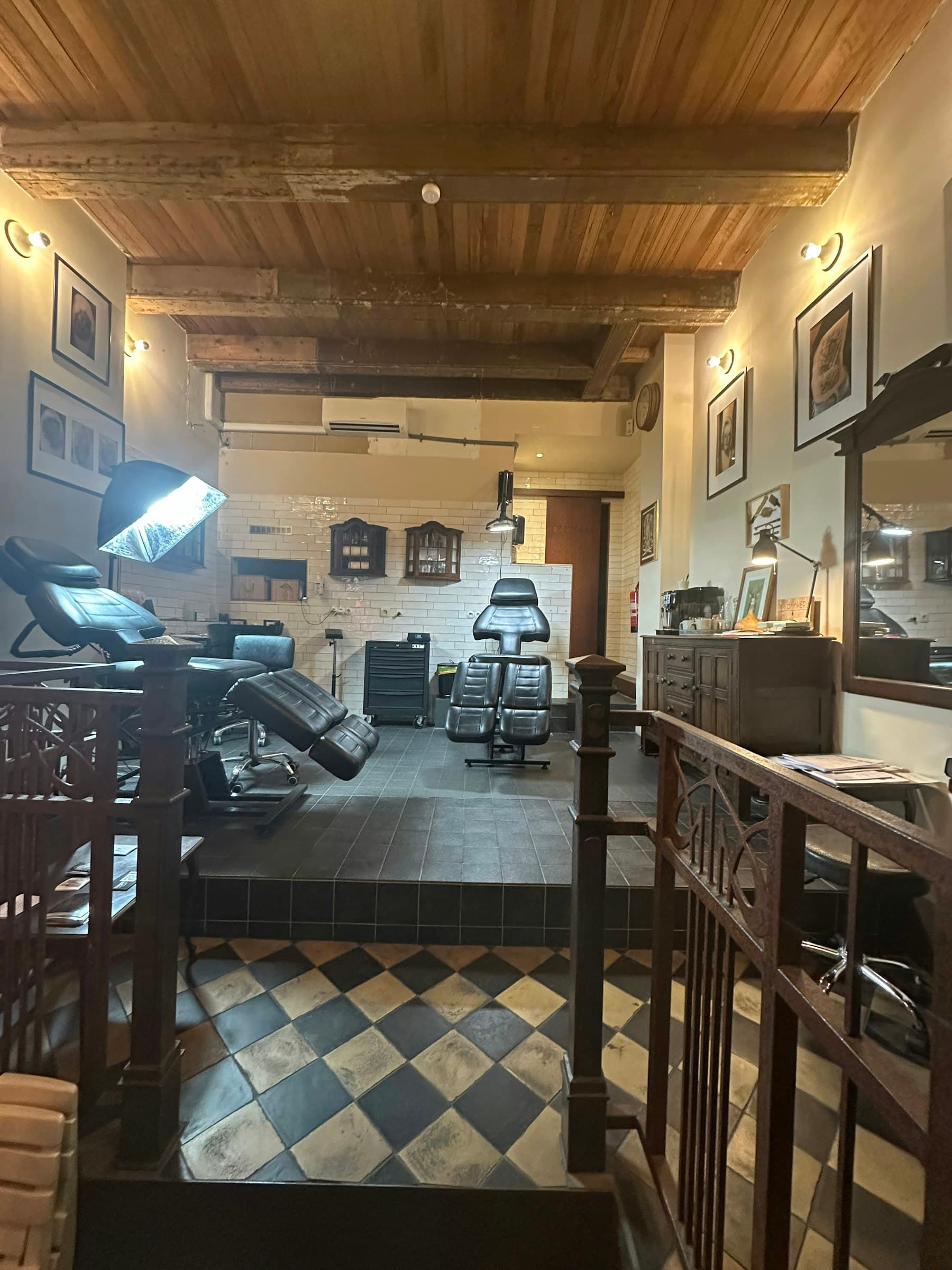 tattoo winkel in hart van Amsterdam